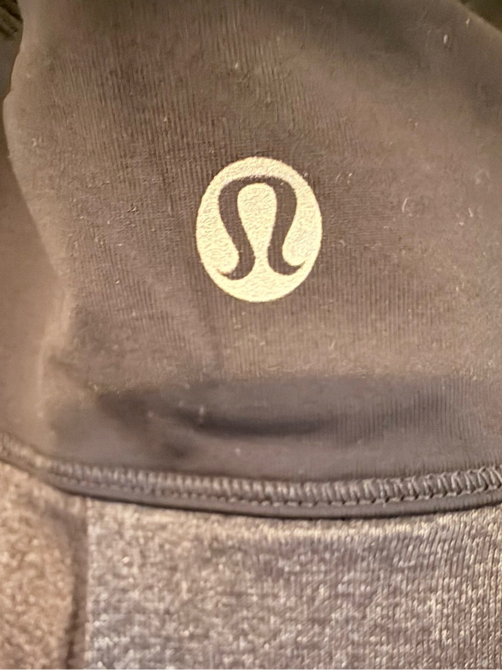 Lululemon Black & Gray Women's Athletic Tank Top sz 10 - Picture 3 of 6